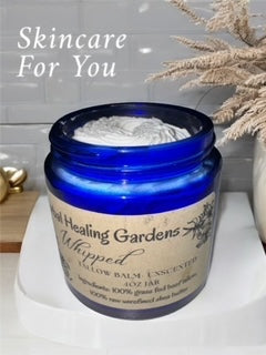 Whipped Tallow (100% Grass-Fed) - with Raw Shea Butter (100% Raw)